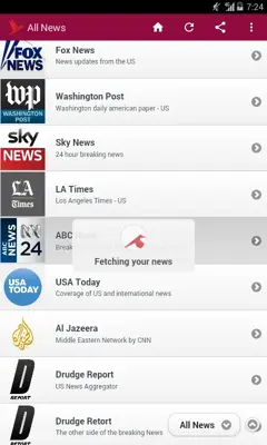 All News android App screenshot 1