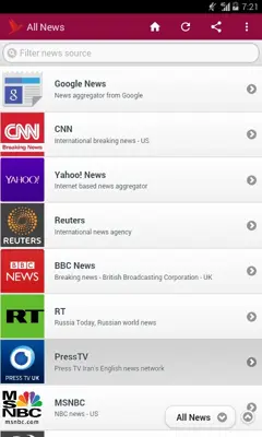 All News android App screenshot 4